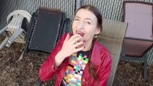 Inhale 30 smoking fetish by Gypsy Dolores