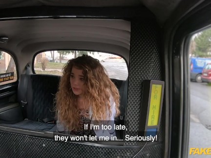 Fake Taxi Angel Sabrina Spice Fucked by a Taxi Driver
