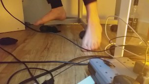 Candid Desk Feet 1