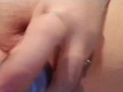 Sexy chubby solo with anal