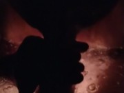 Hot tub pov blowjob