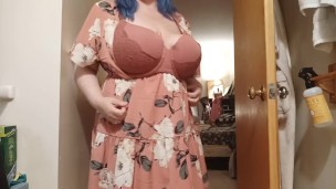 Wearing a hidden strap on under my dress! Think anyone will notice?