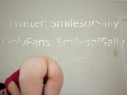 Tushy Tease! Short Shorts & Upskirt Fetish - Sally Smiles