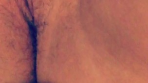 Playing with my pussy after I cum from my vibrator
