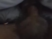 CLOSE UP CUMSHOT: dick riding pocket pussy wet orgasm