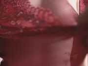 PAWN lencería. POV MILF BIG ASS. Lencería corrida sobre el culo. DOGSTYLE. 10/16