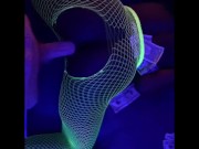 BlackLight Swirl.. (HUGE CUMSHOT) 10/16
