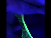 BlackLight Swirl.. (HUGE CUMSHOT) 15/16