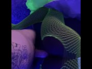 BlackLight Swirl.. (HUGE CUMSHOT) 9/16