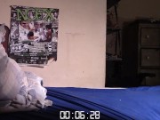 Cumshot While Watching Porn Orgy