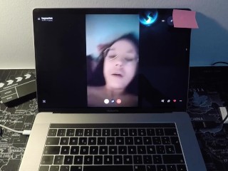 Actriz porno milf española se folla a un fan por webcam (VOL II)
