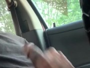 Jerking Off In Car Public