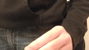 Frot and cum all over cock