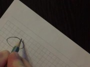 My first video. Drawing a pig