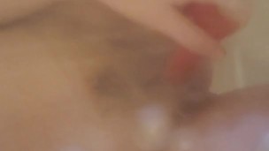 Masturbating in the shower