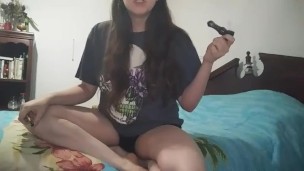 Cute Blowing Clouds - Smoking -