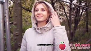 FILTHY FUCK! Cute teen fucked in ABANDONED PLACE! (ENGLISH) Dates66