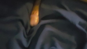 Big black dick busting a nut