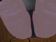 Lewd Facesitting PoV with ASMR and countdown in VRchat 13/16