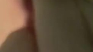 Chick Gives Her Hand A Blowjob