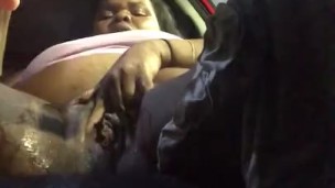 Play with my wet pussy while waiting on mom