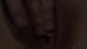 Rubbing my wet pussy and clit 