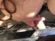 Quarantine ends. Jackpot My Mouth is full again. Fucking Outdoor 13/16