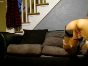 High heels Doggy With Frilly Socks 1/16