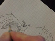 Drawing a bat - Screenshot 13 of 16 - HD