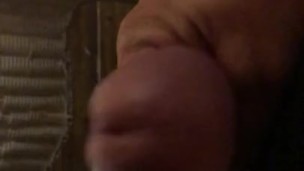 Jerking off and pissing