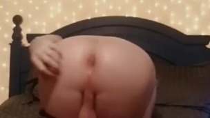 Thick sissy getting ready to be fucked