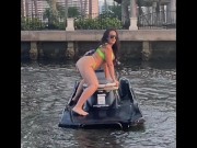 Public Pussy Eatting on Jetskis 9/16