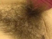 Mega HAIRY PAWG Hairy Tummy Stomach Pink Pussy Clit Clitoris