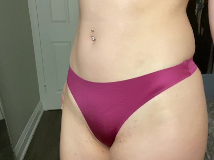 Shein Lingerie Try-On with Closeups & Crotchless Panty Teasing!