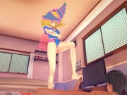 (3D Hentai)(Yu-Gi-Oh!) Dark Magician Girl footjob 2/16