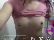 Minhas lives da maada, rebolando e brincando com meu cuzinho 11/16