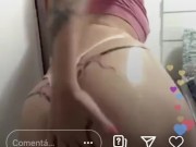 Minhas lives da maada, rebolando e brincando com meu cuzinho 2/16