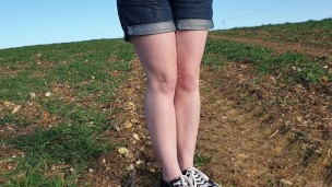 Alice - Wetting my shorts in nature (from my compilation)