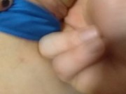 Fingered until orgasm 10/16