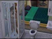 Sex in the shower. Wet and romantic | wicked whims sims 4