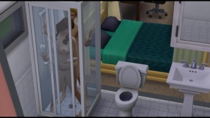 Sex in the shower. Wet and romantic | wicked whims sims 4