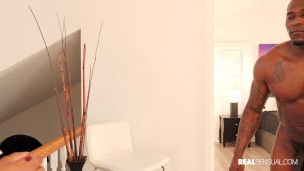 Perfect Sensual Ebony Couple Have Passionate Wet Sex - RealSensual 4K