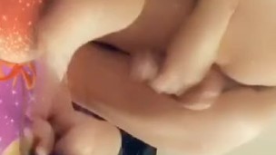 Birthday nut from the back