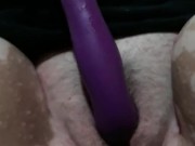 BBW MILF Lizzie Belle cums on her toy! 16/16