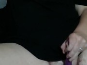 BBW MILF Lizzie Belle cums on her toy! 8/16