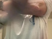 Milf Bedtime Tit Play