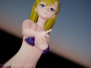 MMD R18 4k blue bikini Aylin - Red Flavor 1044 3/16