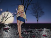 MMD SFW Blue Bikini lily - Chung Ha - Stay Tonight - 1082