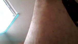 Playing with my tail and peeing on myself