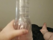 First Fuck with Fleshlight Ice Lady